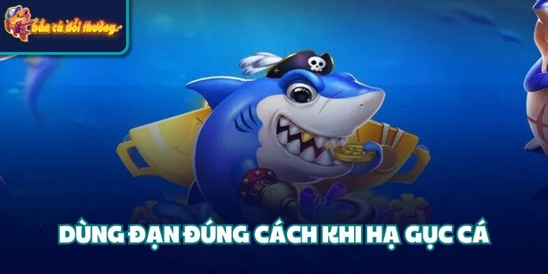 Dùng đạn đúng cách khi hạ gục cá 